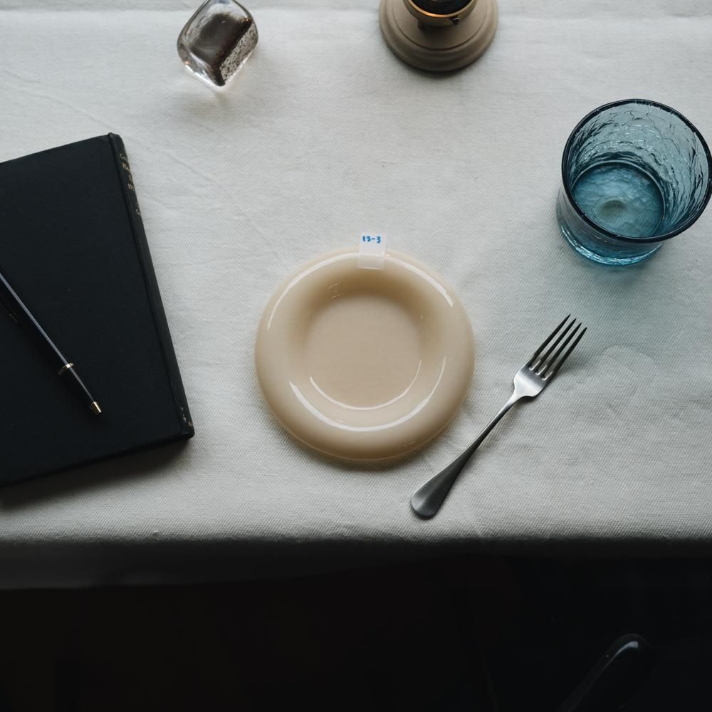 天気雨　おおきいぺこ皿 天気雨 おおきいぺこ皿 天気雨 おおきいぺこ皿 天気雨 花皿 2412-1 -