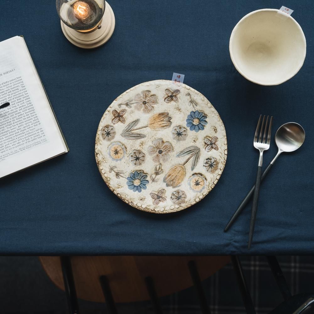 【未使用】本田あつみ　ドイリー　コーヒードリッパーとポット 本田あつみさん ティーポット 小皿 本田あつみさん ティーポット