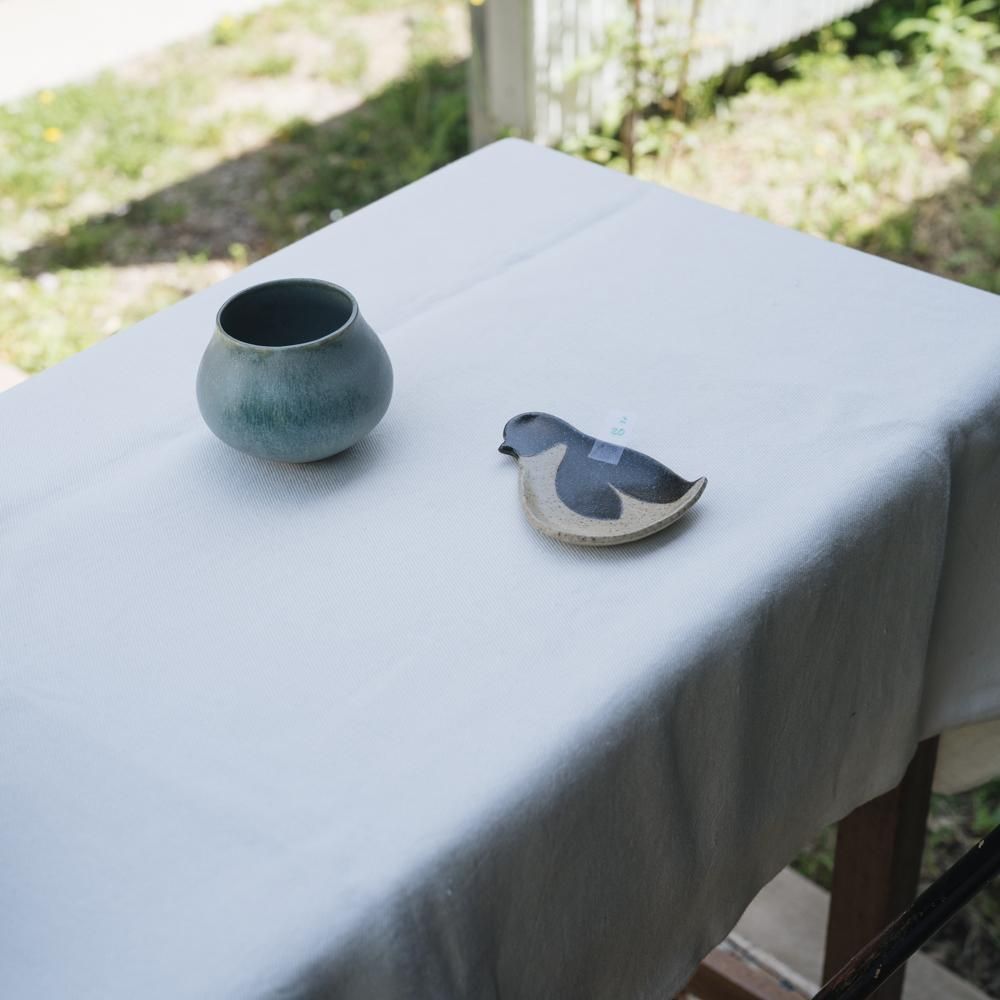 ※数量制限あり (2023年4月web展) 苔色工房　ペンギン小皿　こ20