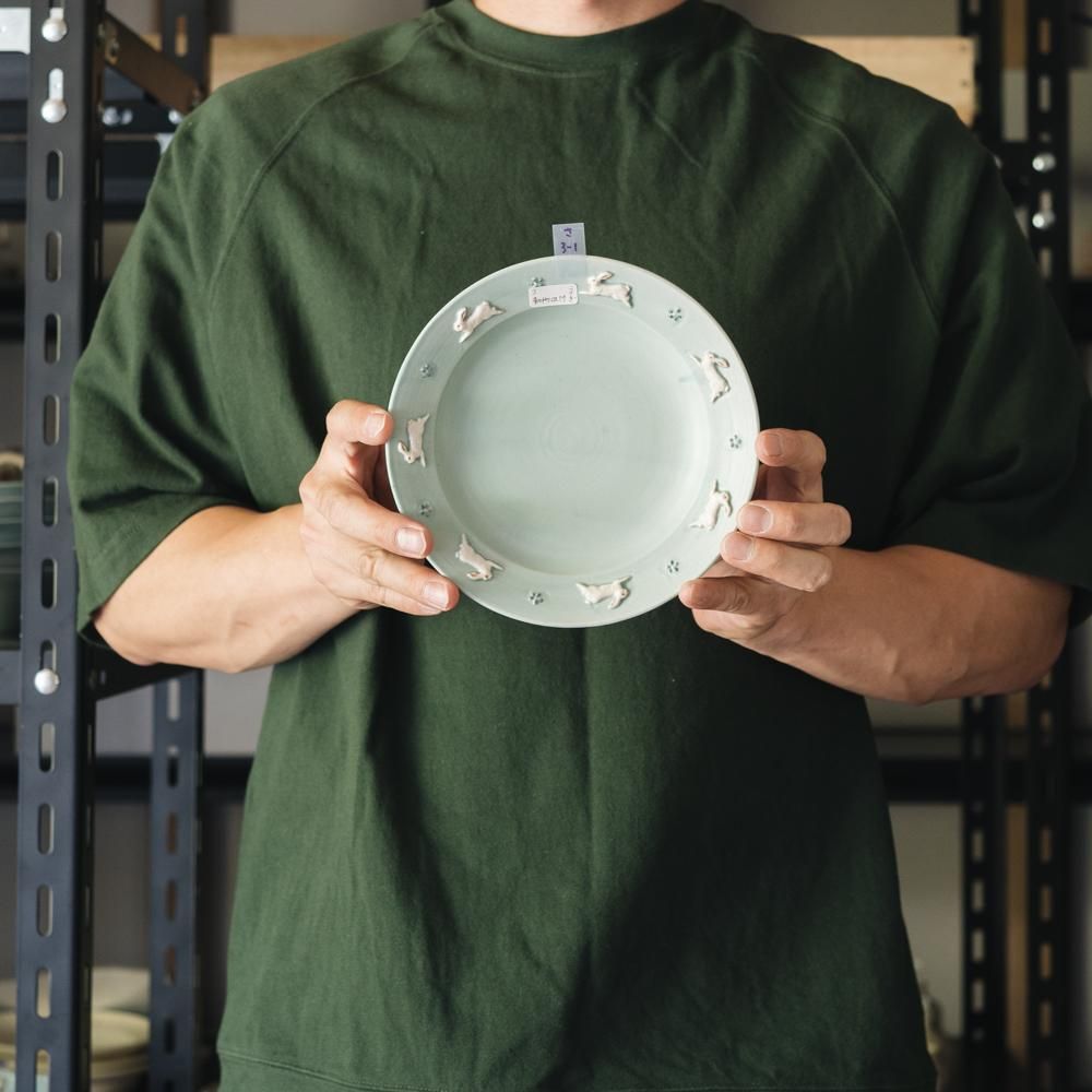 佐々木忍さん　器　お皿とスープカップのセット　作家物 佐々木忍さんの器を並べました。 森のおさんぽプレートや新入り