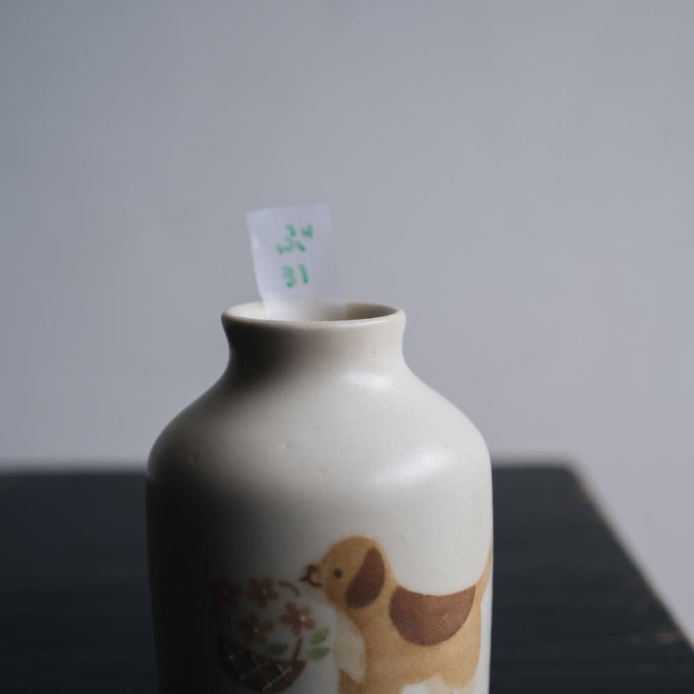(2023年5月web展) 文鳥舎   ミニつぼ ビーグル　（ぶ31）