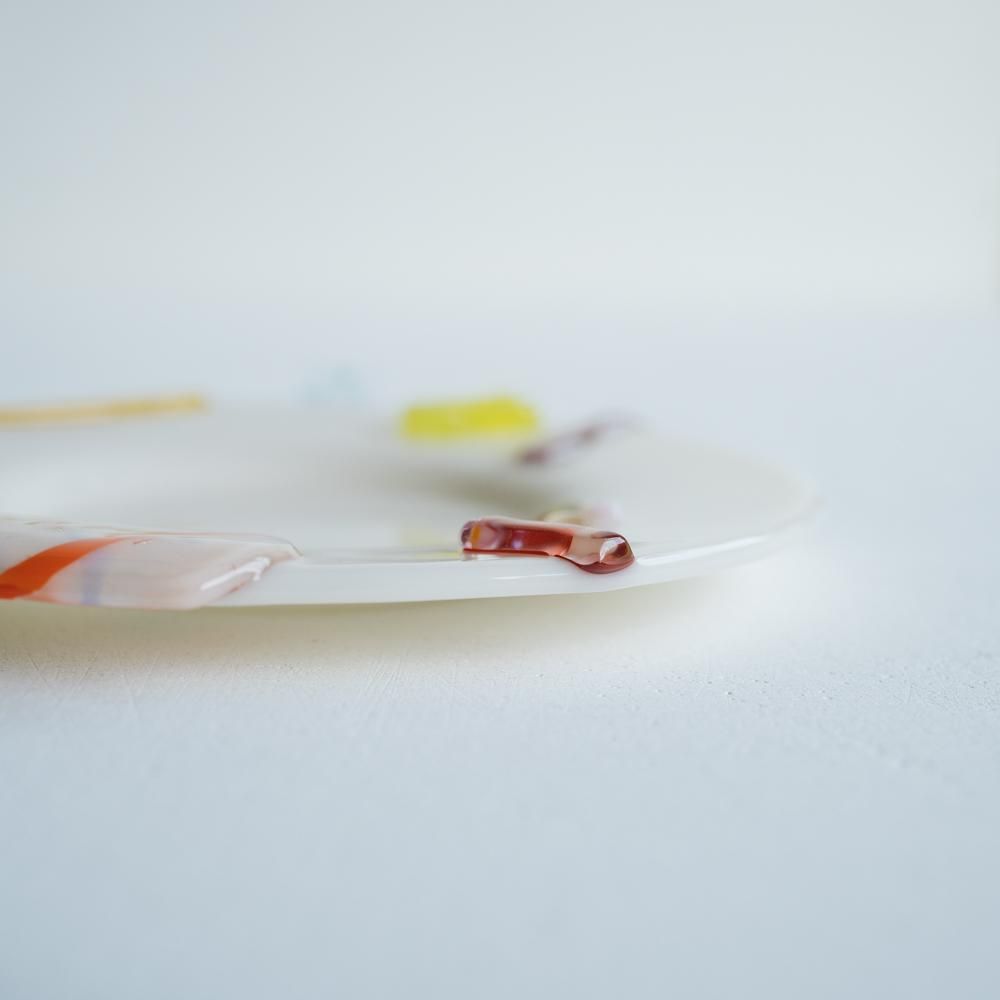 天気雨さん コラージュ皿 作家さんの器と暮らしにまつわる道具のお店｜イロドリ｜オンラインストア