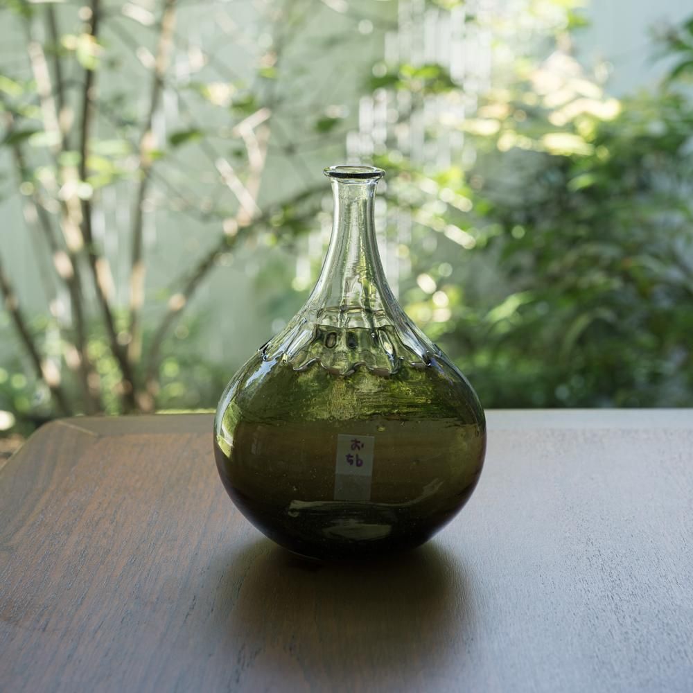 （2023年7月）翁再生硝子工房 貴婦人の花器  お5b