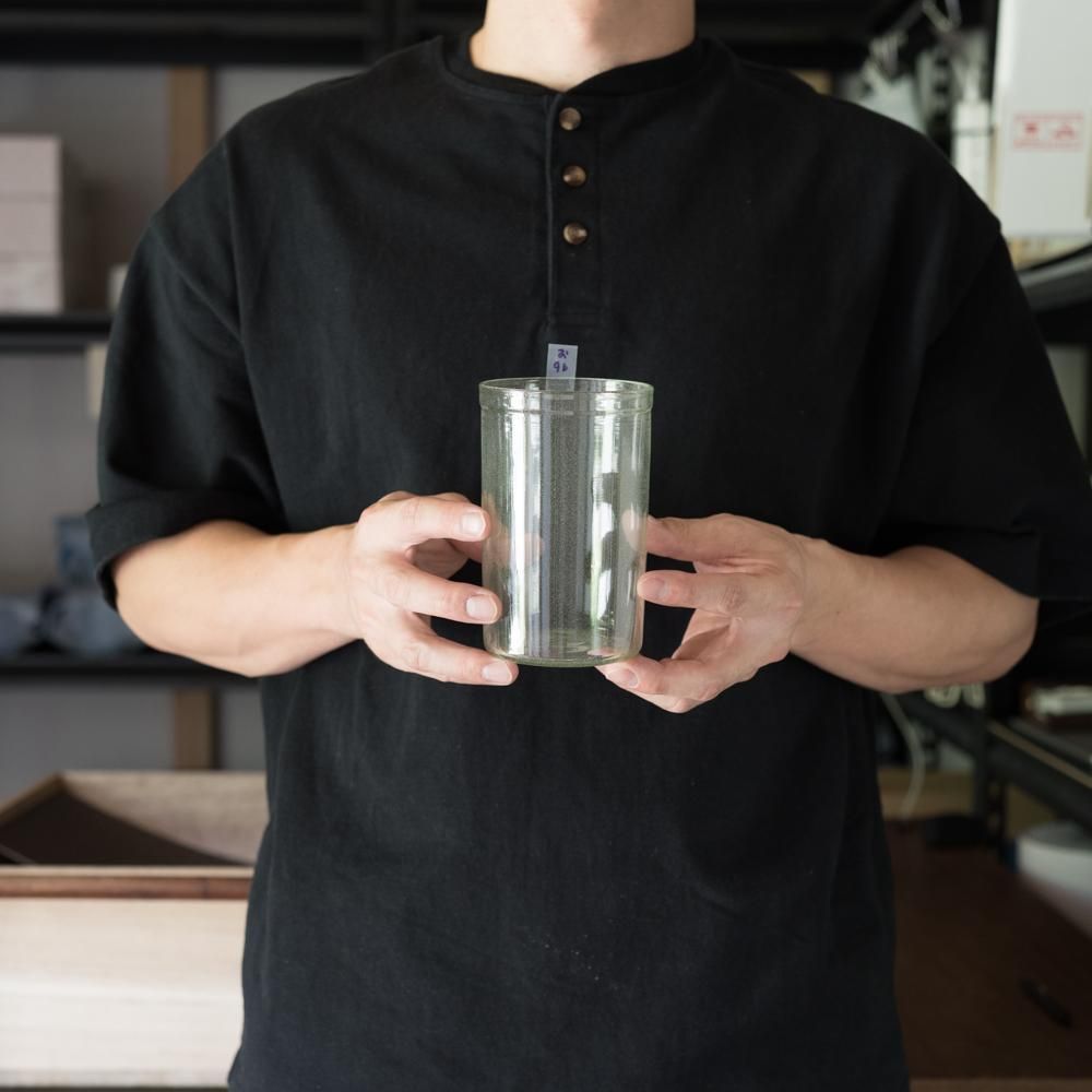 （2023年7月）翁再生硝子工房 VASE  お9b