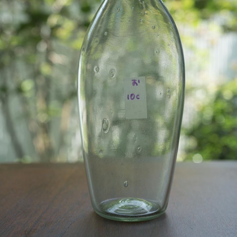 （2023年7月）翁再生硝子工房 ビンで瓶  お10c