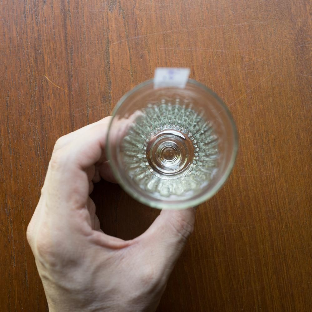 （2023年7月）翁再生硝子工房 シェリーグラス  お16