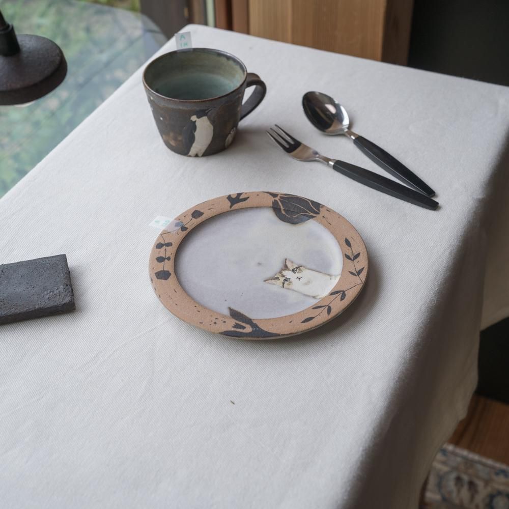(2023年7月)  acnepotterystudio 絵皿   　A12D