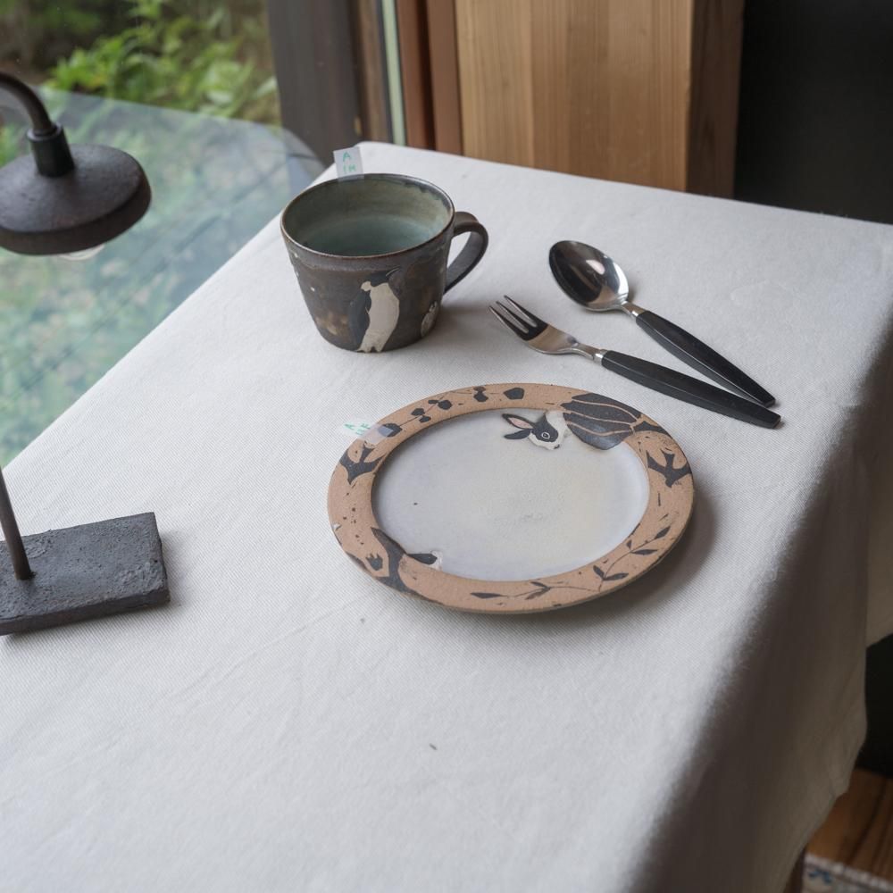 (2023年7月)  acnepotterystudio 絵皿   　A12F