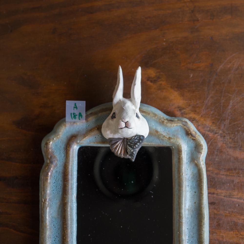 (2023年7月)  acnepotterystudio 動物の鏡（小）  　A18A