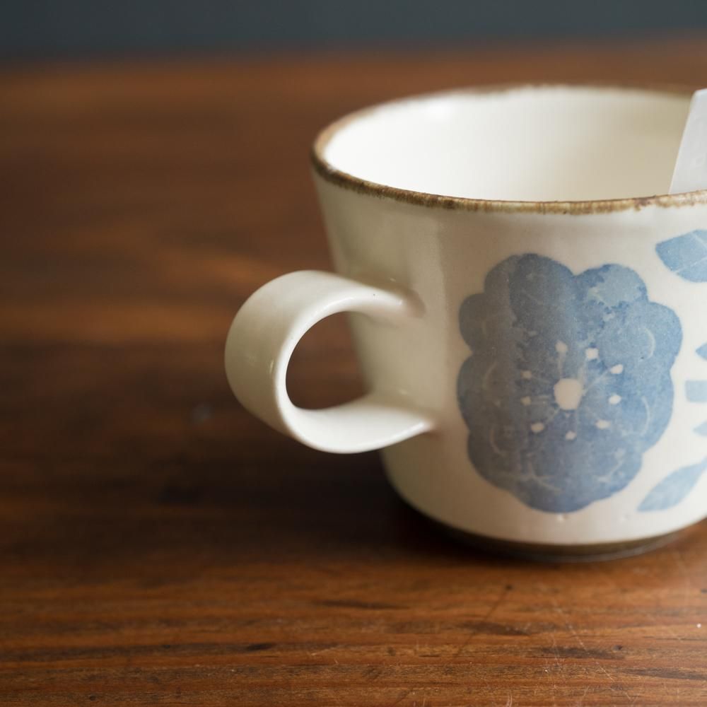 （2023年9月イロドリ陶器市） かとうようこ コーヒーカップ （ばら） か40