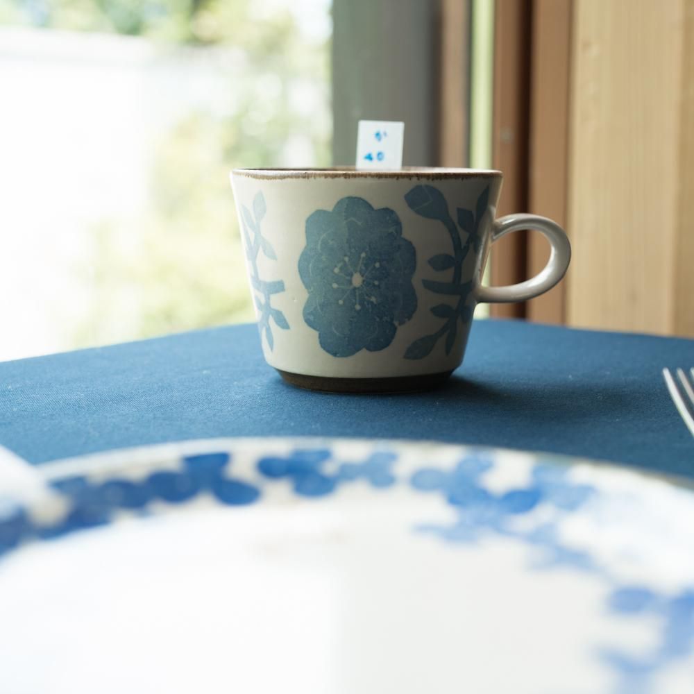 （2023年9月イロドリ陶器市） かとうようこ コーヒーカップ （ばら） か40
