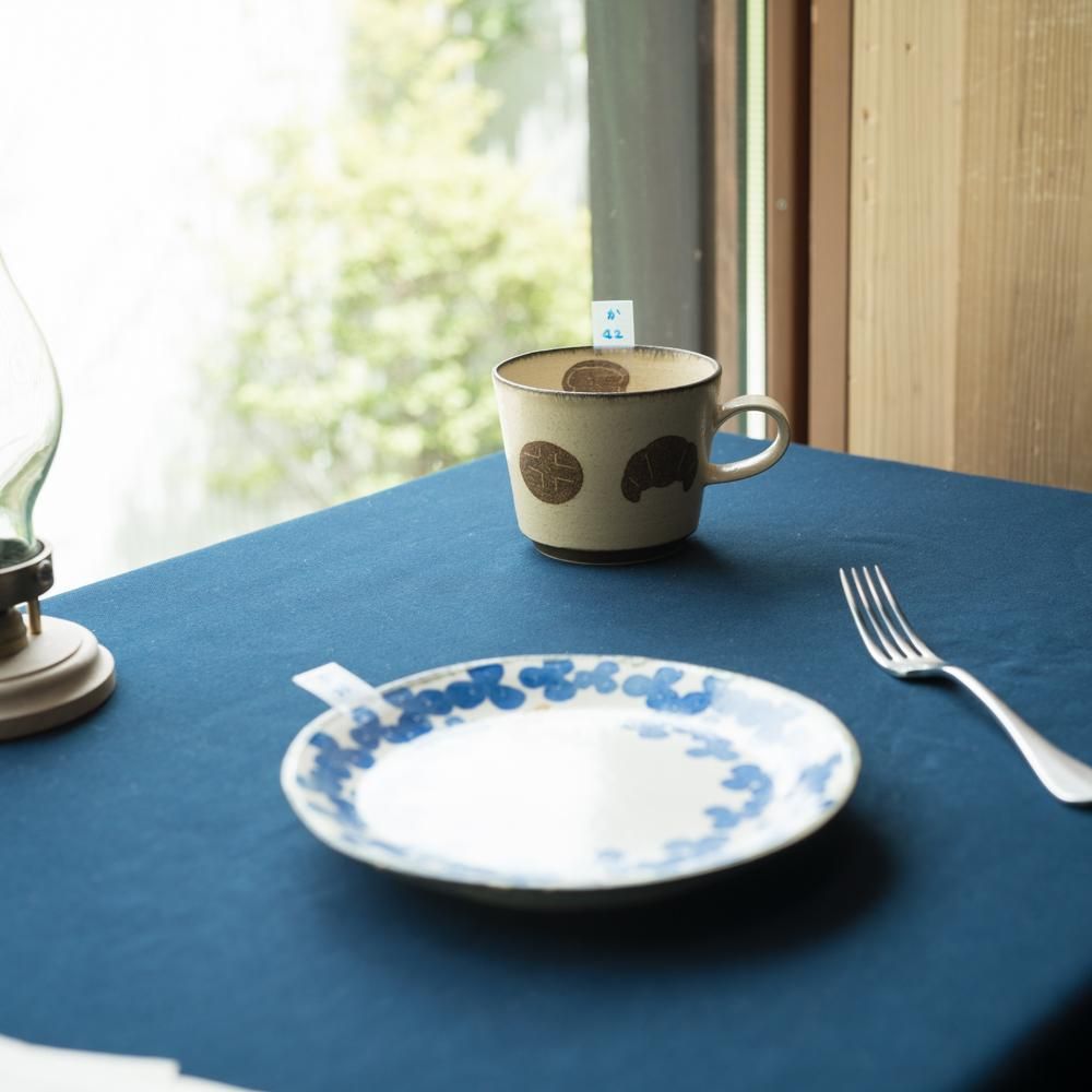 （2023年9月イロドリ陶器市） かとうようこ コーヒーカップ （ぱん） か42