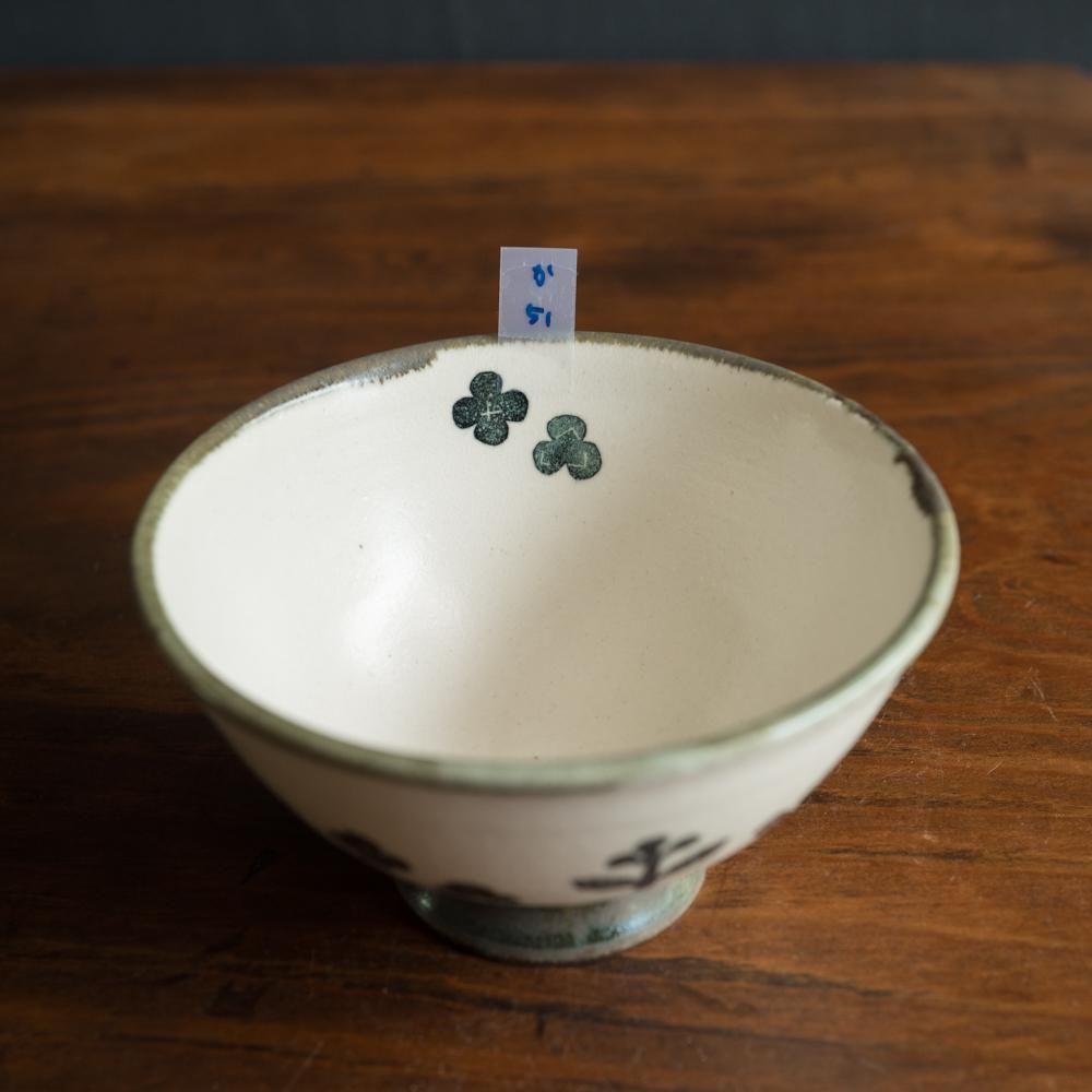 （2023年9月イロドリ陶器市） かとうようこ カフェオレボウル （クロ） か51