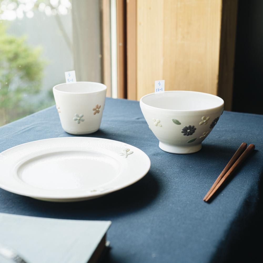 （2023年10月web展） 魚谷あきこ　花器カラー　   う12-1