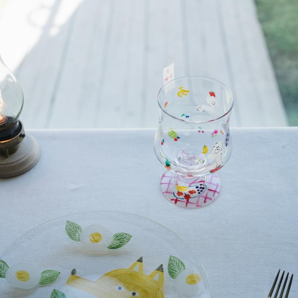 ※数量制限あり（2023年10月web展 ）cyilabo  glass-パフェ　C14-1