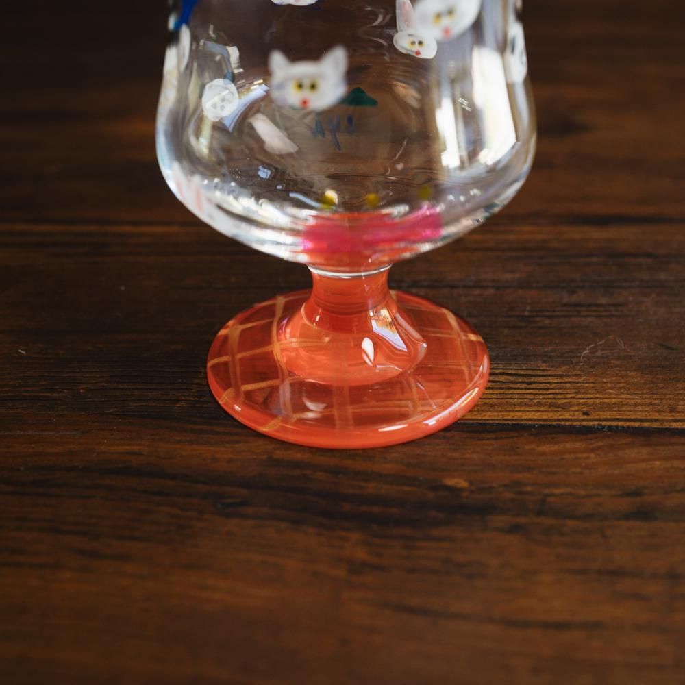 ※数量制限あり（2023年10月web展 ）cyilabo  glass-パフェ　C14-6