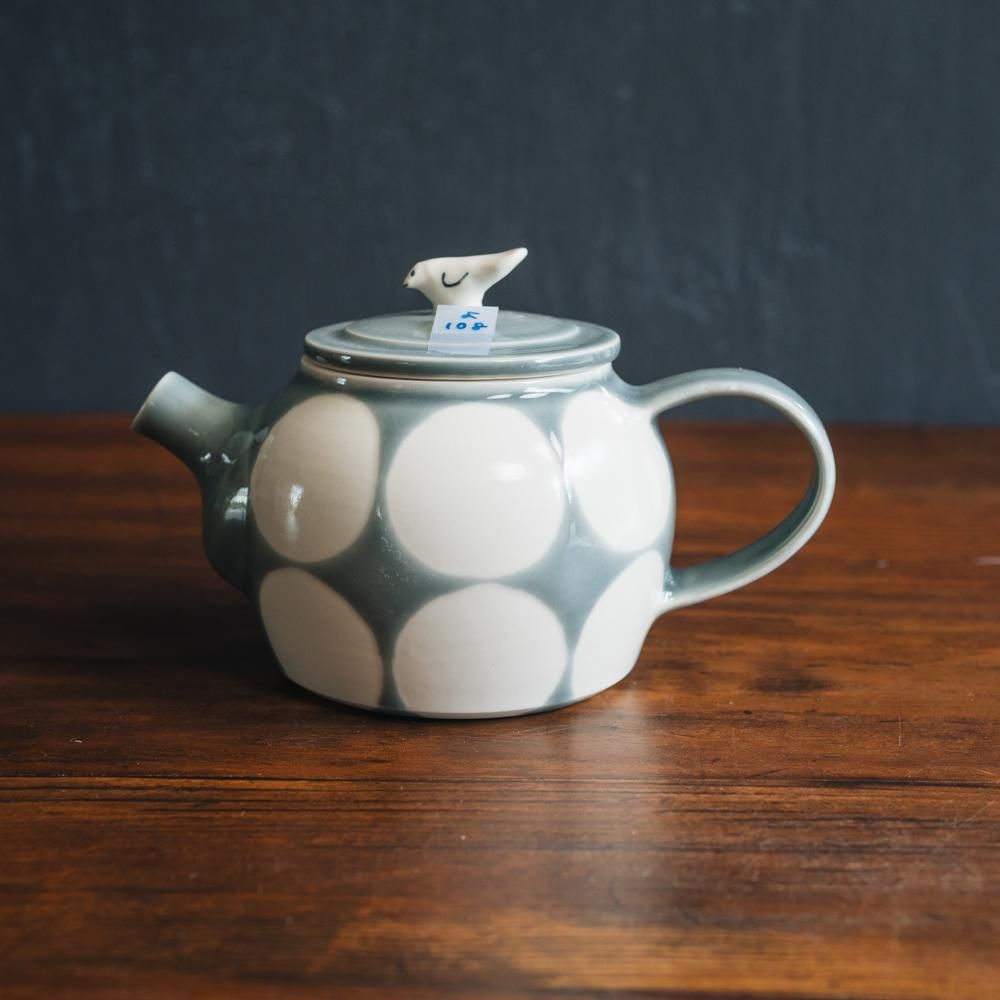 市岡泰さん 水玉ポット 【公式通販】