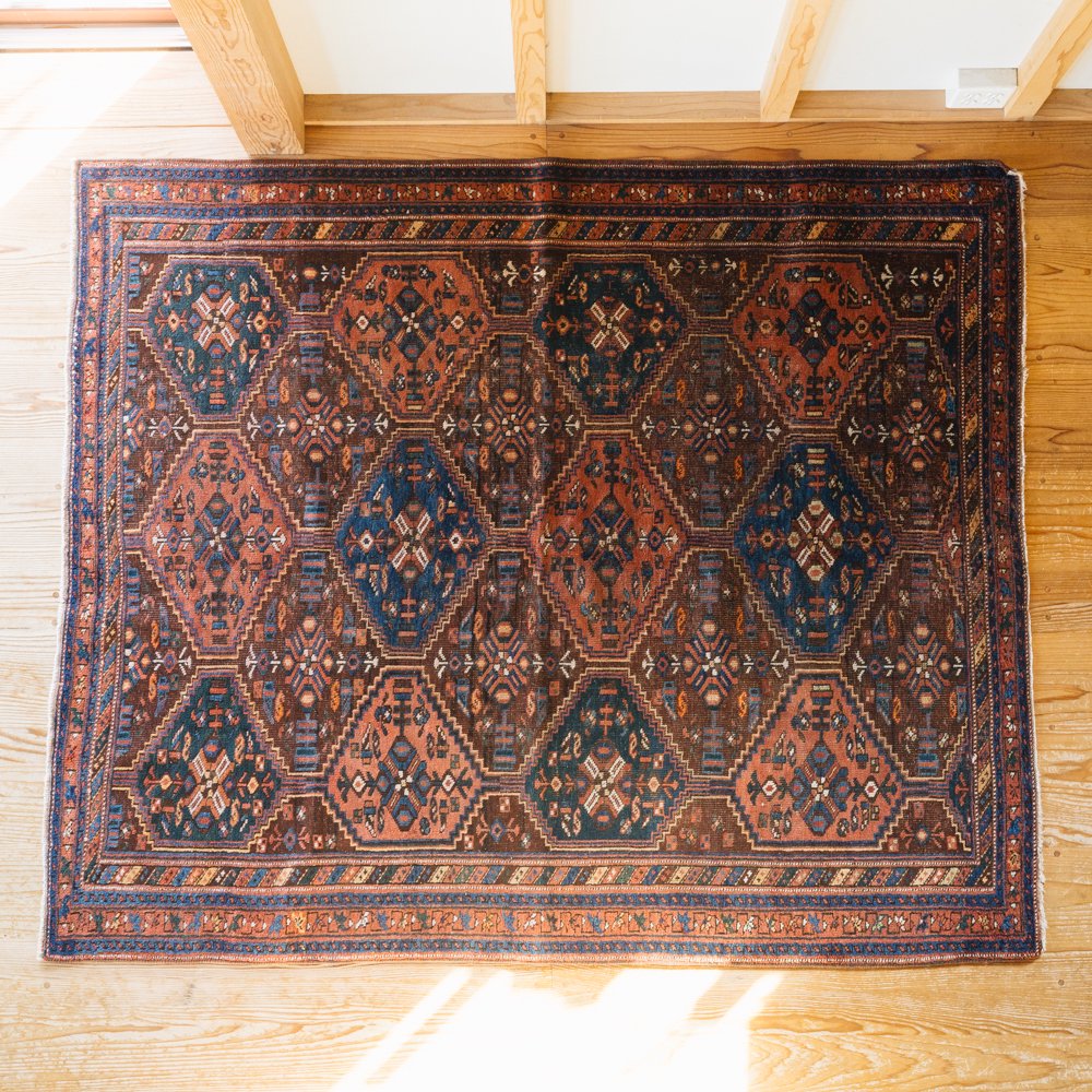 （2023年10月）old afsher rug（カシュカイ族）　NO.23