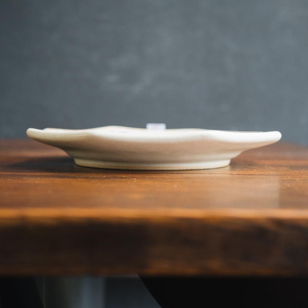(2023年11月web展) 文鳥舎   八角皿くま　ぶ11
