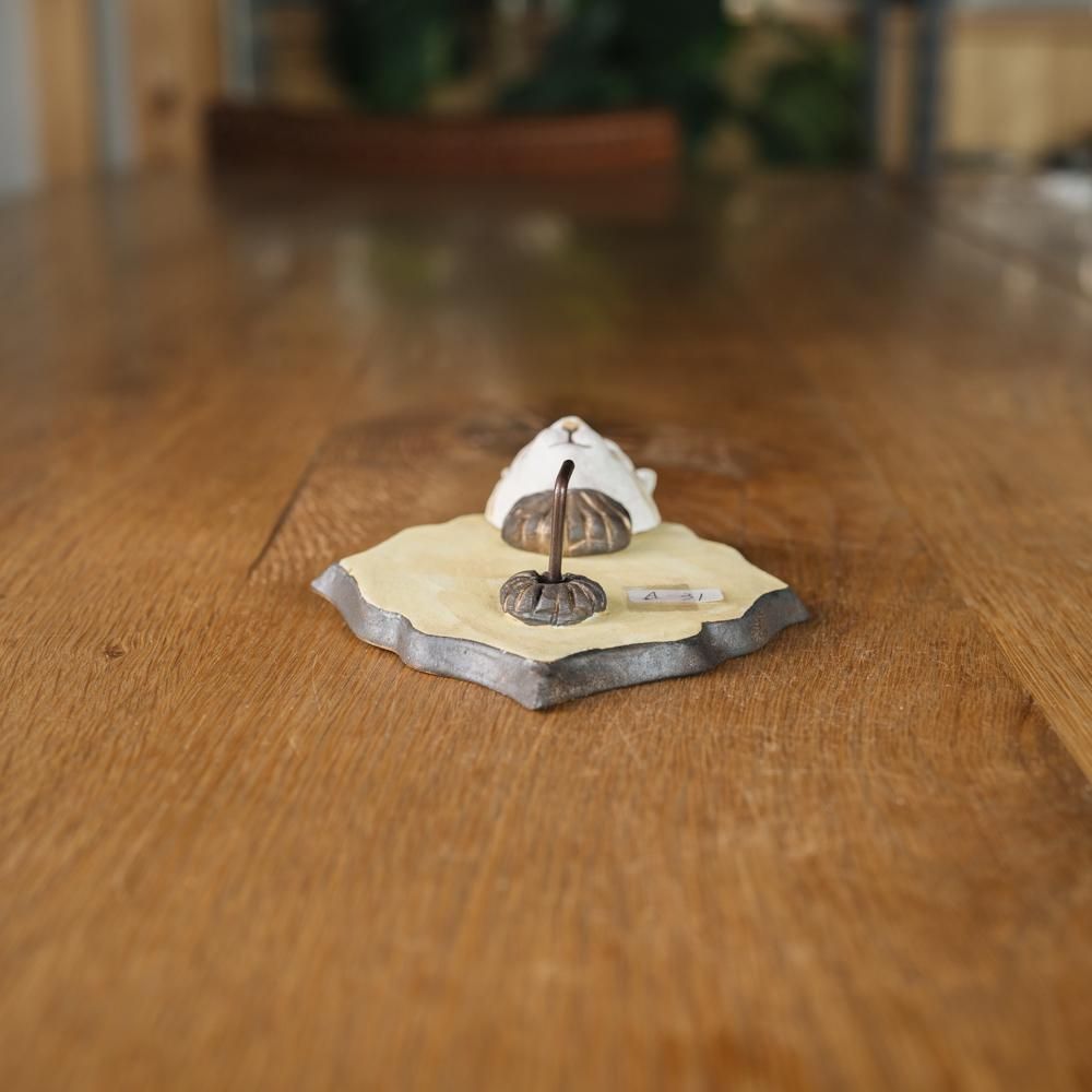 (2023年12月)  acnepotterystudio 猫のキーフック　A31