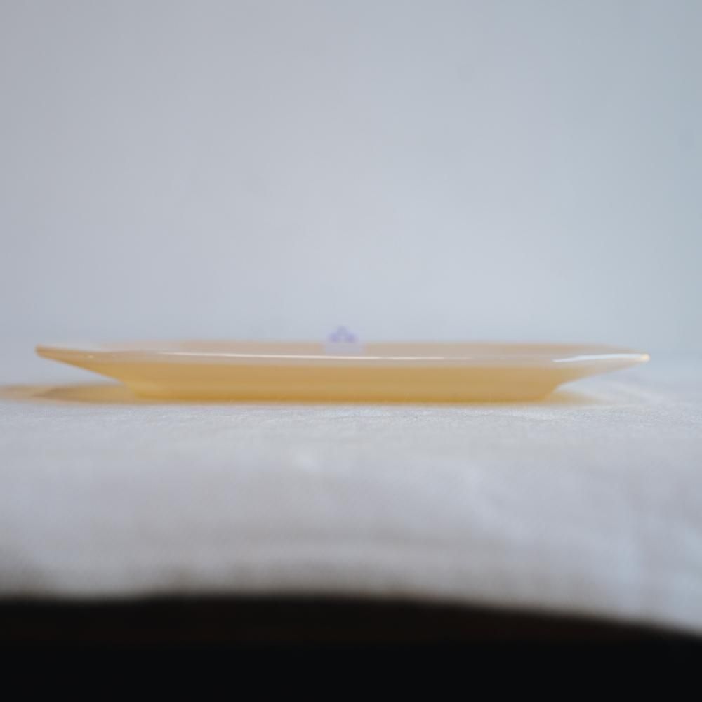 (2023年12月web展)　天気雨 隅切皿　て4-6