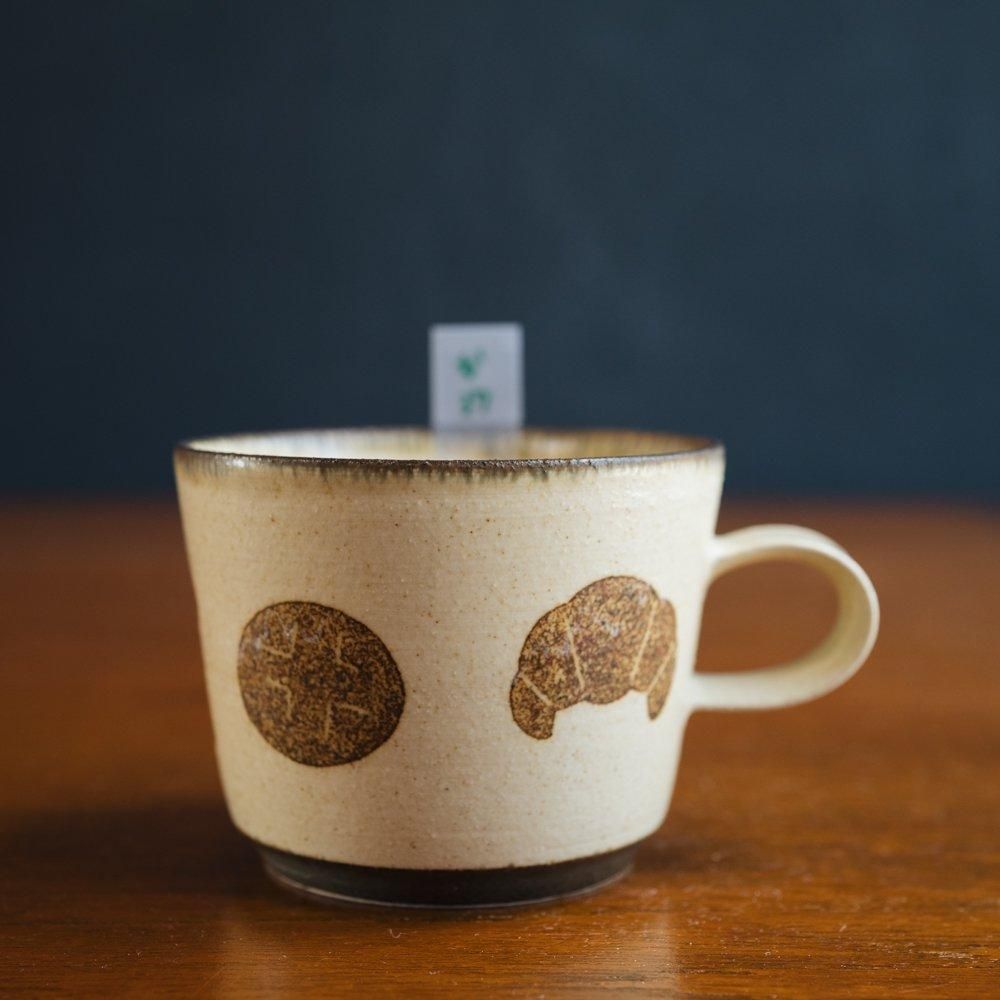 （2024年2月web展） かとうようこ コーヒーカップ（パン） か37