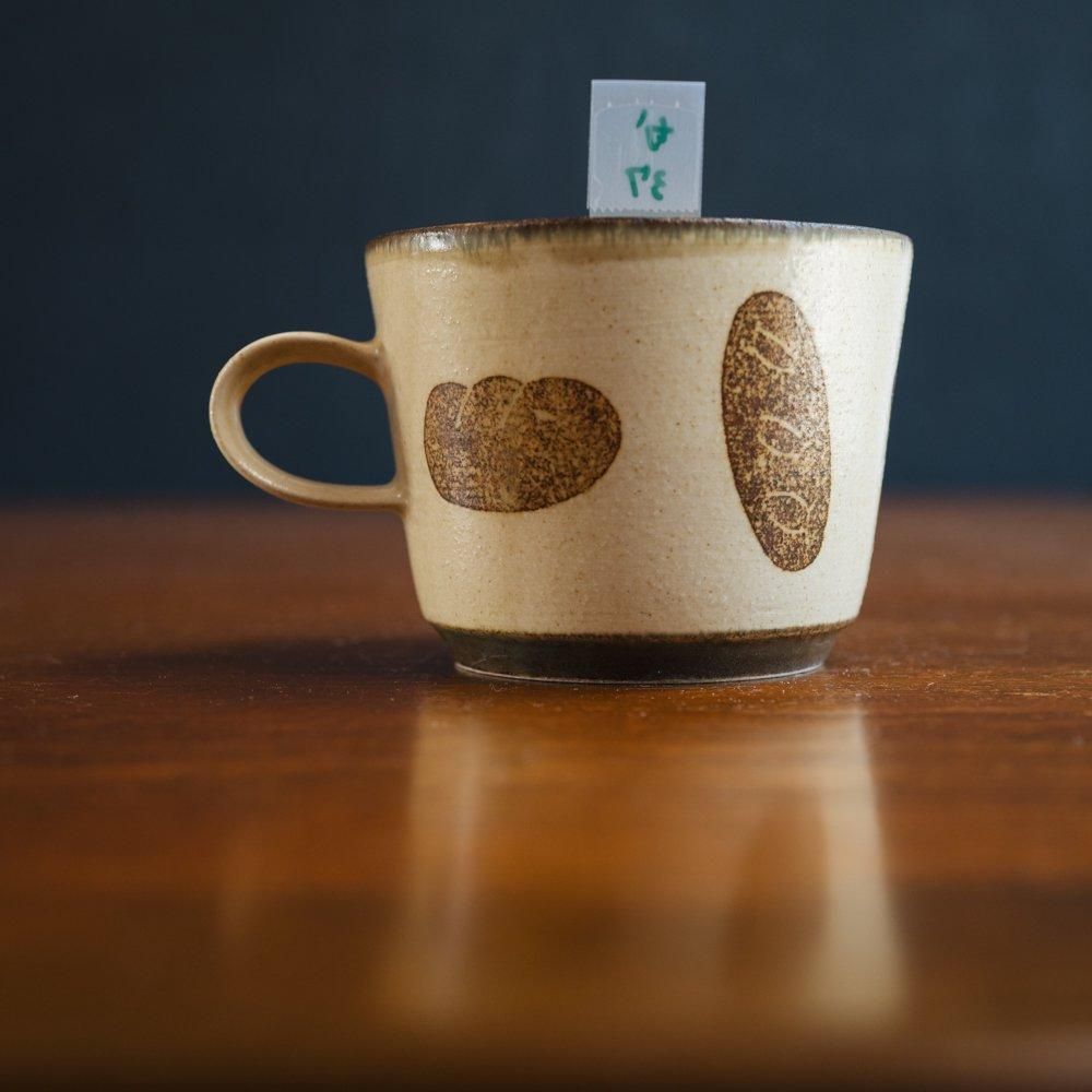 （2024年2月web展） かとうようこ コーヒーカップ（パン） か37