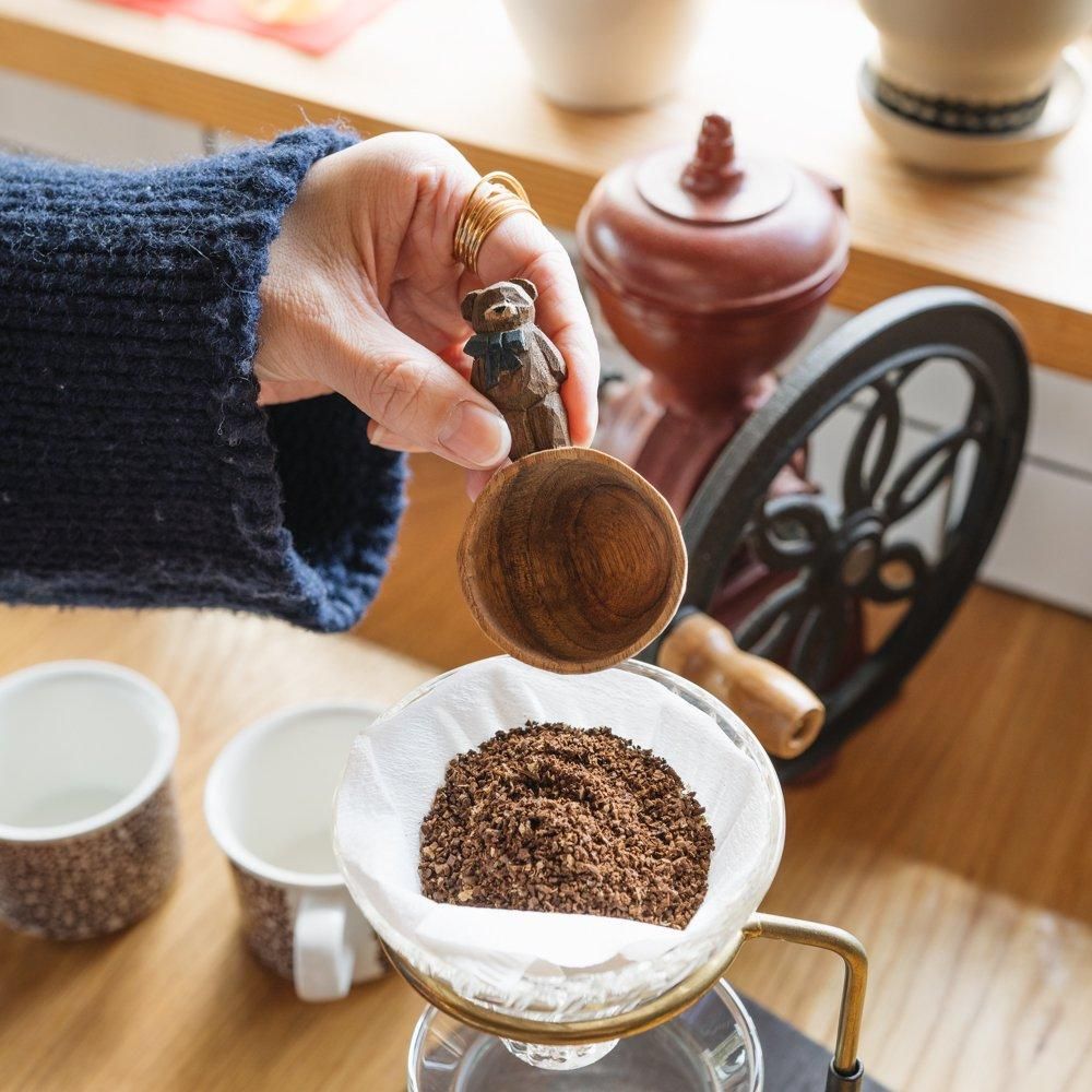 こだわりのプレゼントに‼️ 一つ一つ手作りの作家物 檜のコーヒー