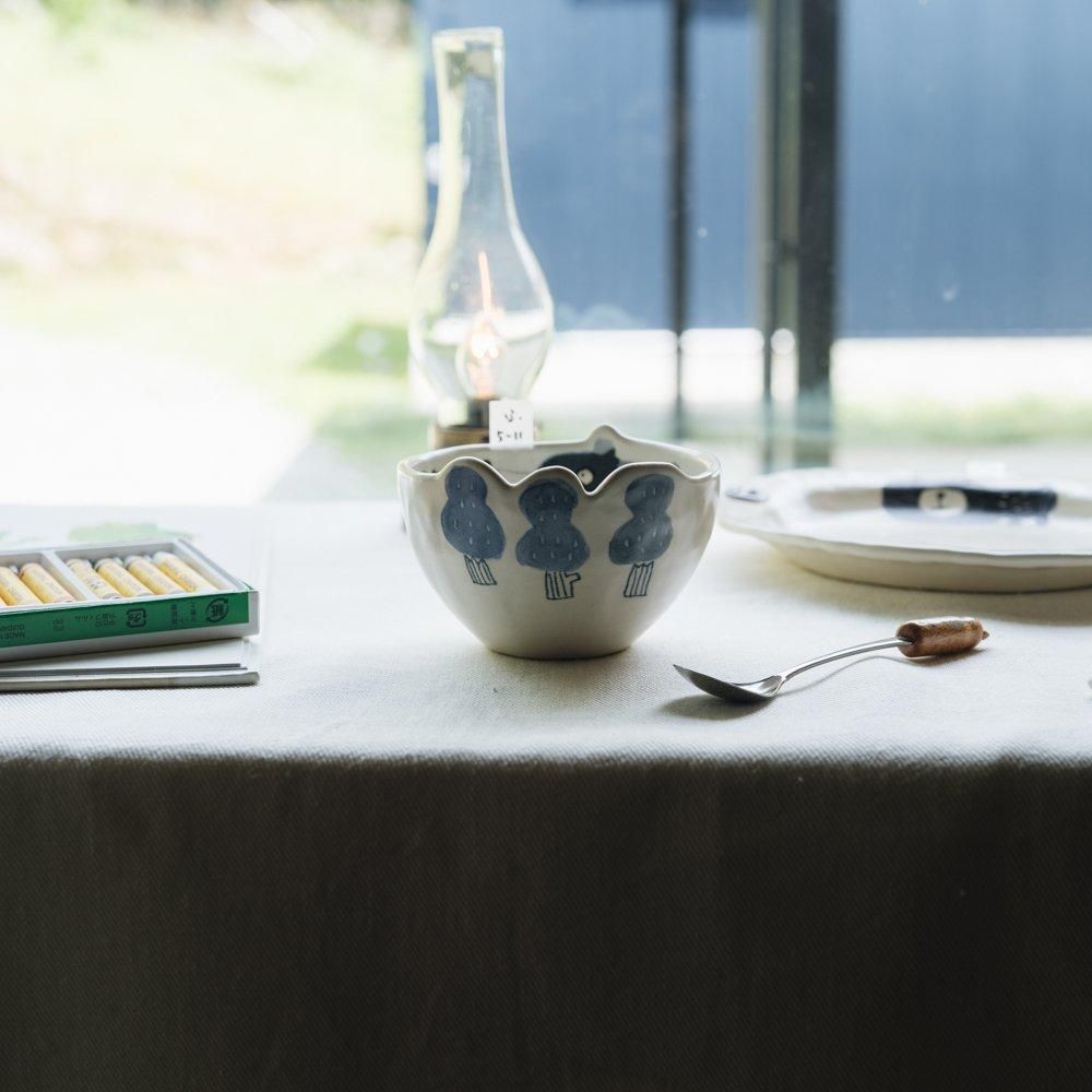 (2024年4月イロドリWEB個展)　 古澤彩   ※1点もの どうぶつBOWL　ふ5-11
