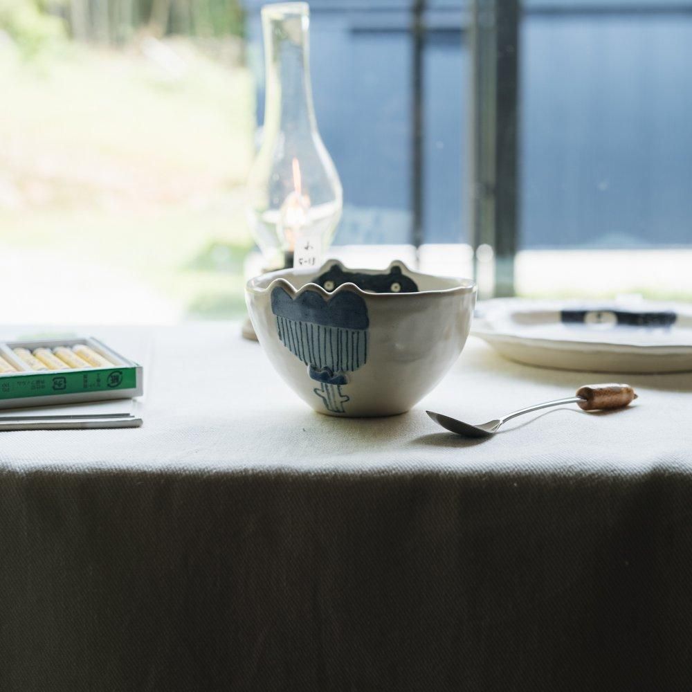 (2024年4月イロドリWEB個展)　 古澤彩   ※1点もの どうぶつBOWL　ふ5-13