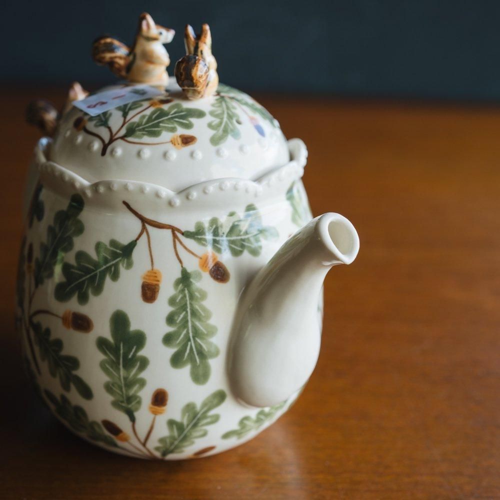 ティーポット　作家もの 作家 鯨井円美 ティーポット ブルー ¥11,000 大人の焼き物