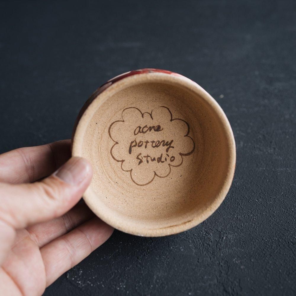 （2024年7月）【1点もの】acnepotterystudio 高台アクセサリープレート　A10-2