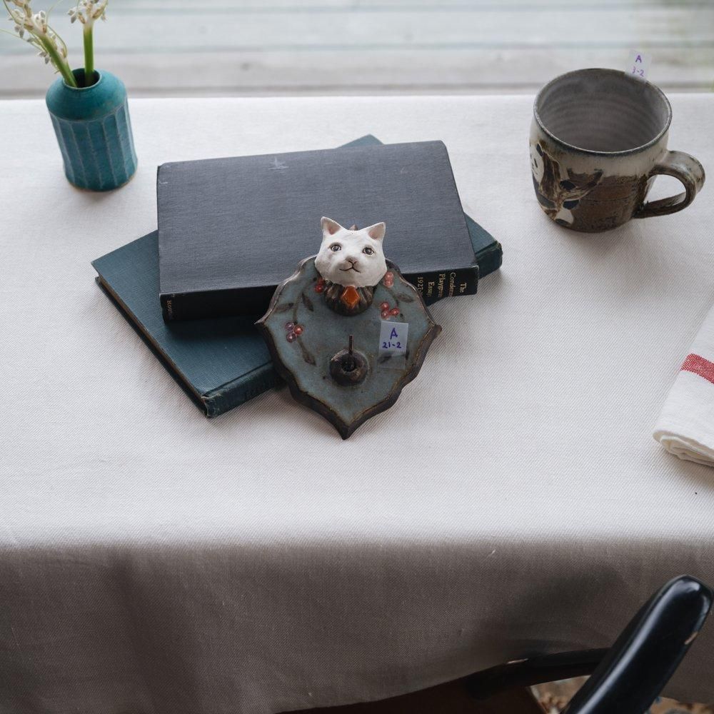 （2024年7月）【1点もの】acnepotterystudio キーフック　A21-2