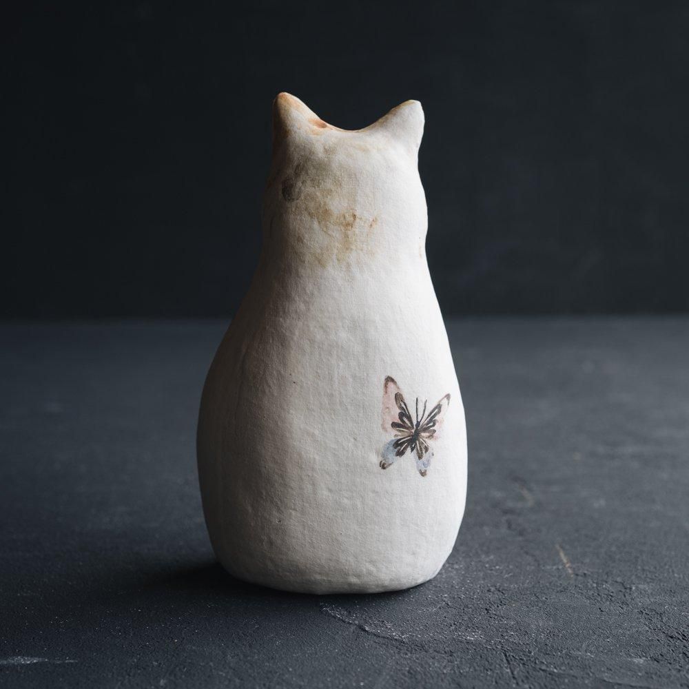 （2024年7月）【1点もの】acnepotterystudio 招き猫　A35