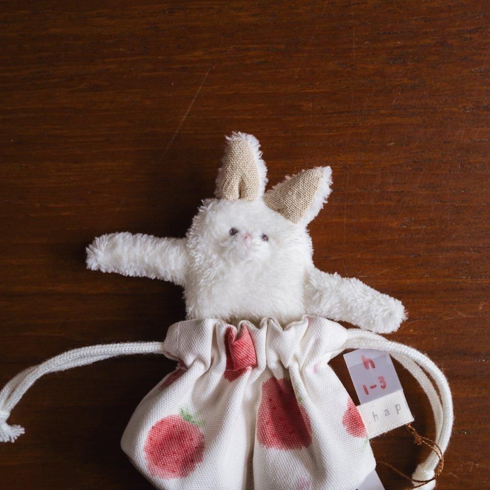 （2024年8月） happybug  もんぺちゃん巾着　h1-3