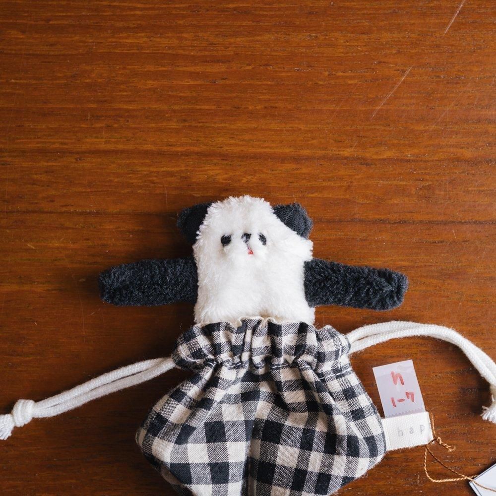 （2024年8月） happybug  もんぺちゃん巾着　h1-7