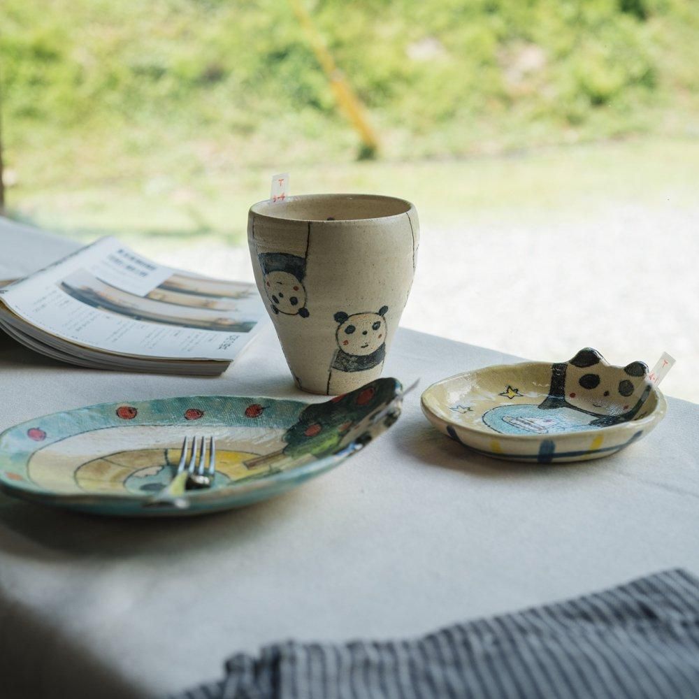 （2024年8月） 【1点もの】竹内 礼   どうぶつさんシリーズCUP　（T3-4）
