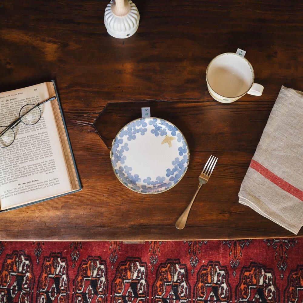 しましまぽたり　シマシマポタリ　沖縄　やちむん　石ころ　丼　鈴木環　cogu 作家さんの器と暮らしにまつわる道具のお店｜イロドリ