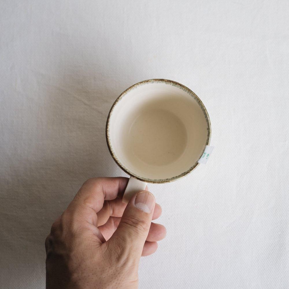 （2024年8月イロドリ陶器市） かとうようこ コーヒーカップ（ミモザ） か30