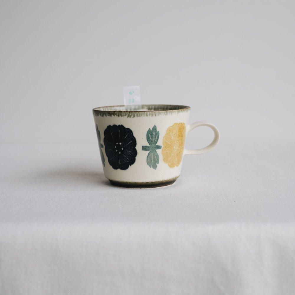 （2024年8月イロドリ陶器市） かとうようこ コーヒーカップ（マム） か33