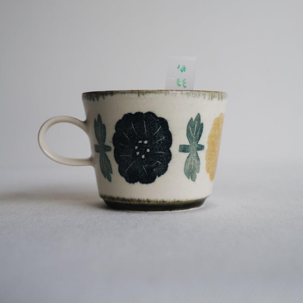 （2024年8月イロドリ陶器市） かとうようこ コーヒーカップ（マム） か33