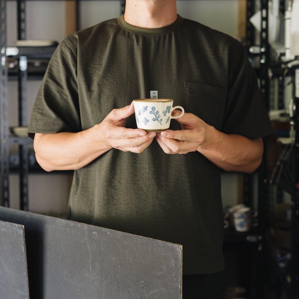 （2024年8月イロドリ陶器市） かとうようこ コーヒーカップ（リース） か34