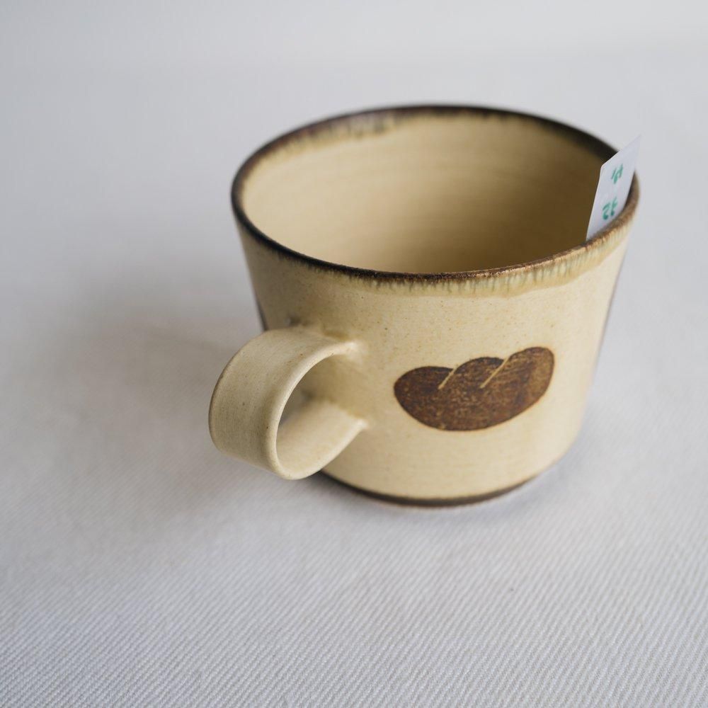 （2024年8月イロドリ陶器市） かとうようこ コーヒーカップ（ぱん） か35