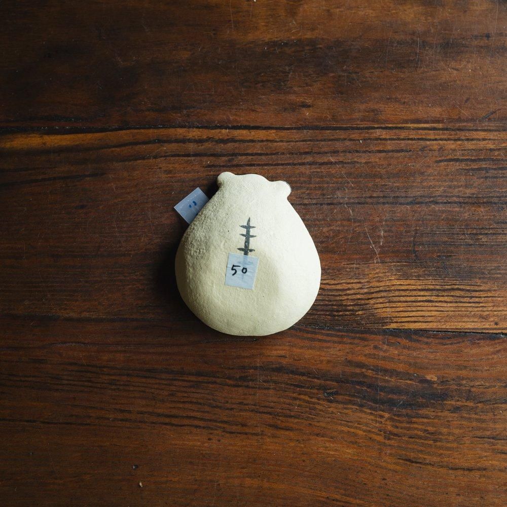 ※数量制限あり（2024年8月イロドリ陶器市）伊藤みほ　シュガーボウル トラ 　い50
