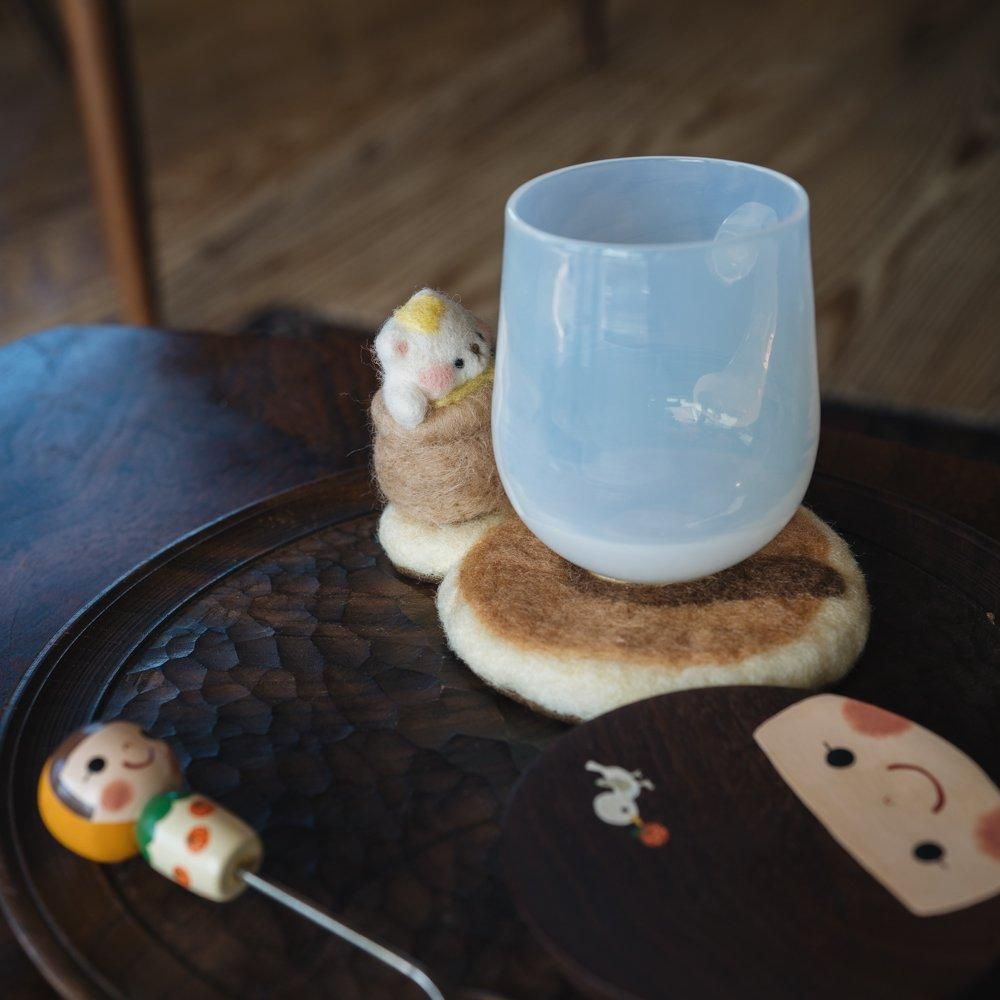 （2024年8月 ）【1点もの】くまぷりん　くまのはちみつパンケーキ　く8