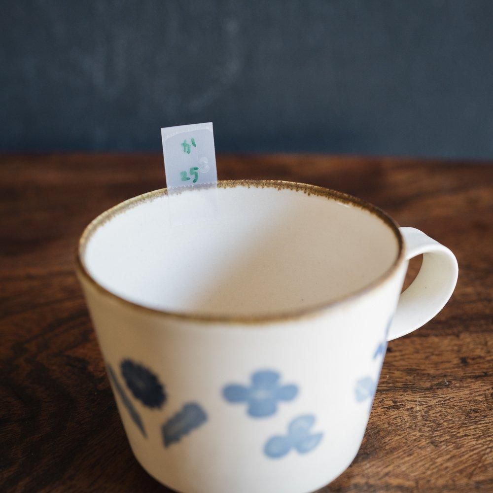 （2024年9月） かとうようこ コーヒーカップ（はなアオ） か25