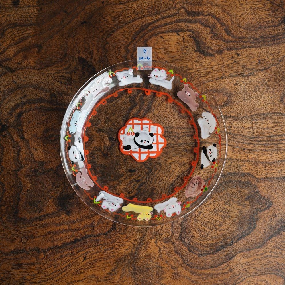 【Lily】本多あつみ ワイルドフラワー 2枚セット楕円 hey*flower - 作家さんの器と暮らしにまつわる道具のお店