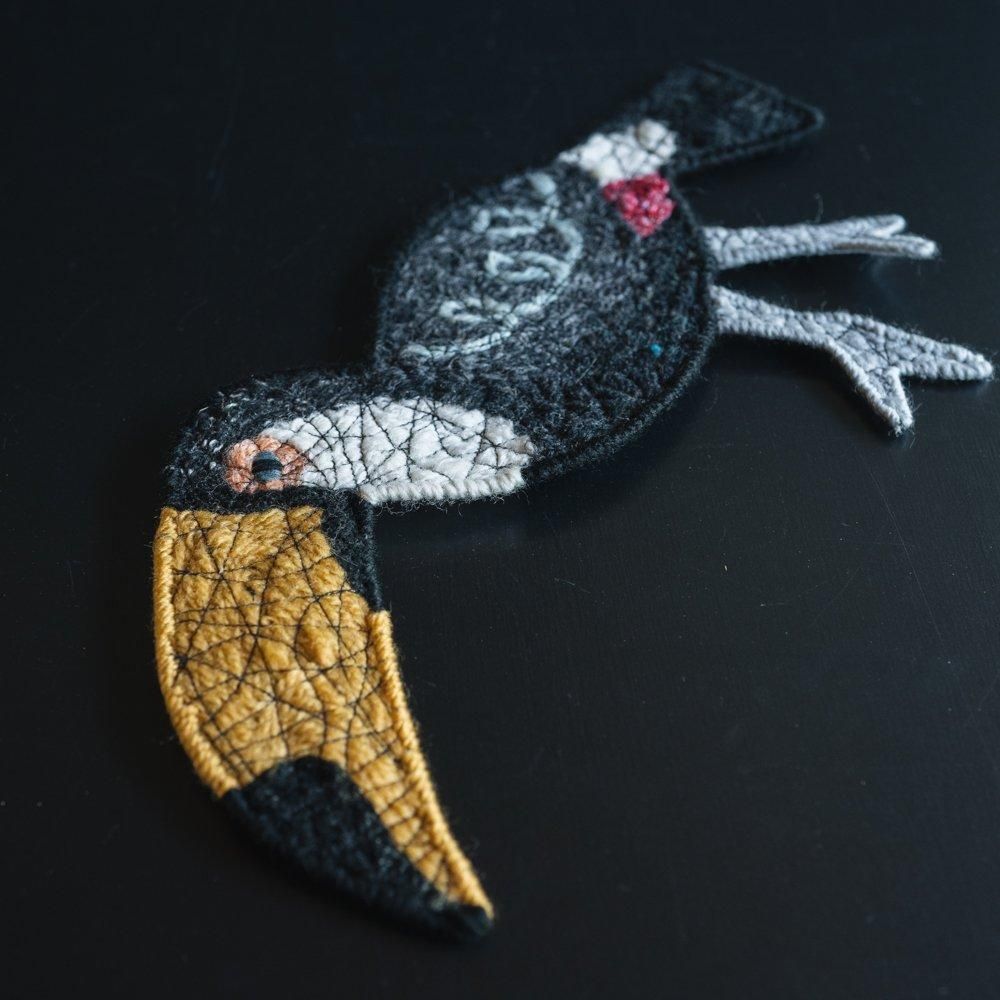 （2024年10月web展 ）   Kari Ishikawa　 yarn animals　 オオハシ　196