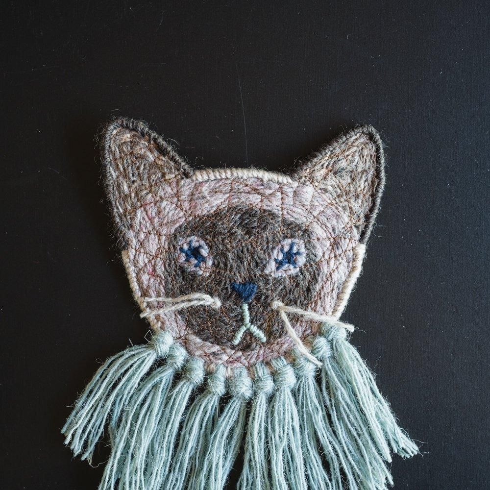 （2024年10月web展 ）   Kari Ishikawa　 yarn animals　 ネコ（シャム）　229