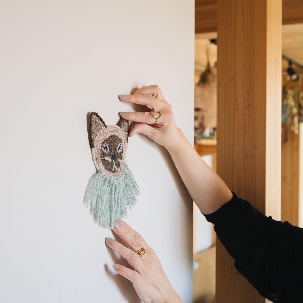（2024年10月web展 ）   Kari Ishikawa　 yarn animals　 ネコ（シャム）　229